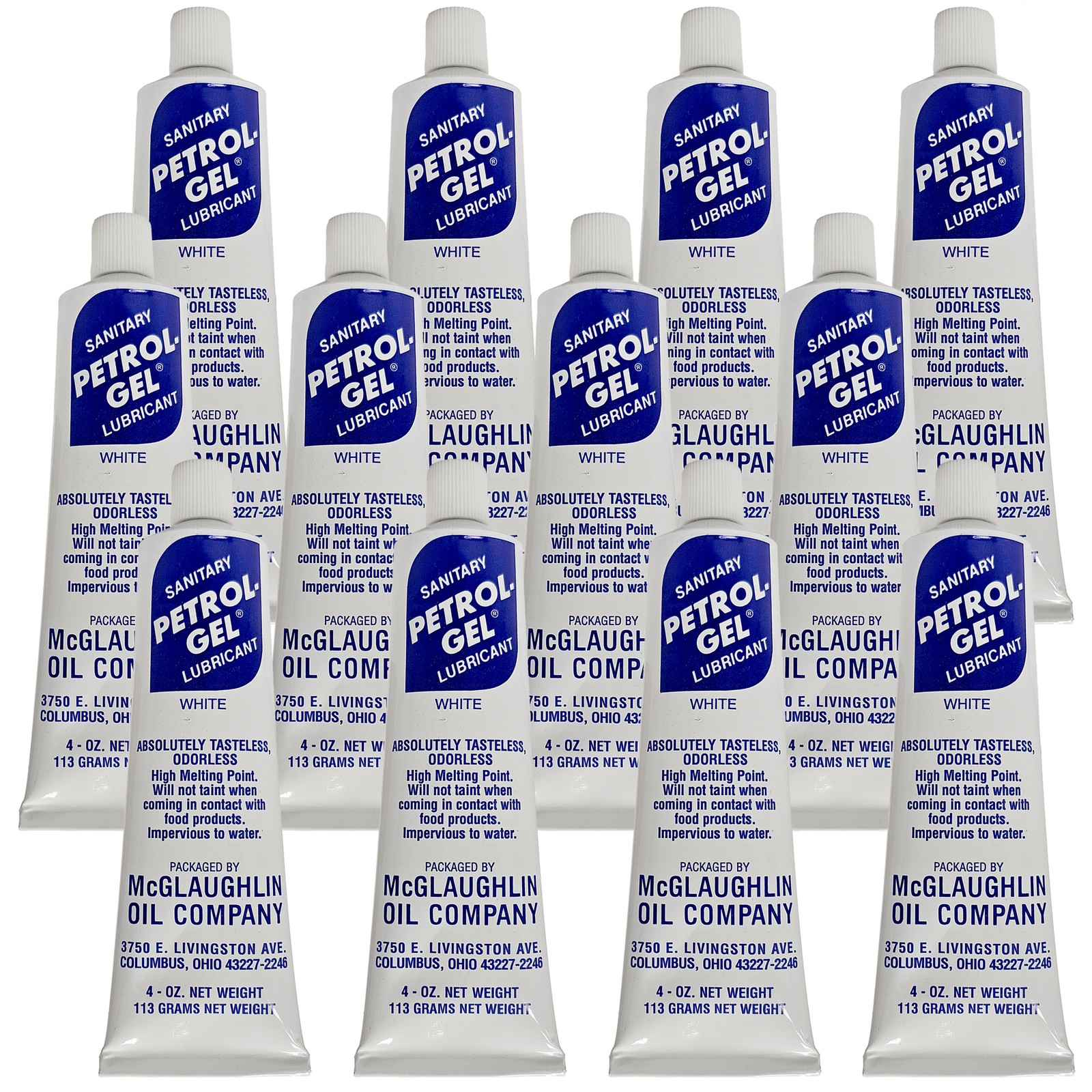 Petrol-gel 4oz. Tube (12 Pack)