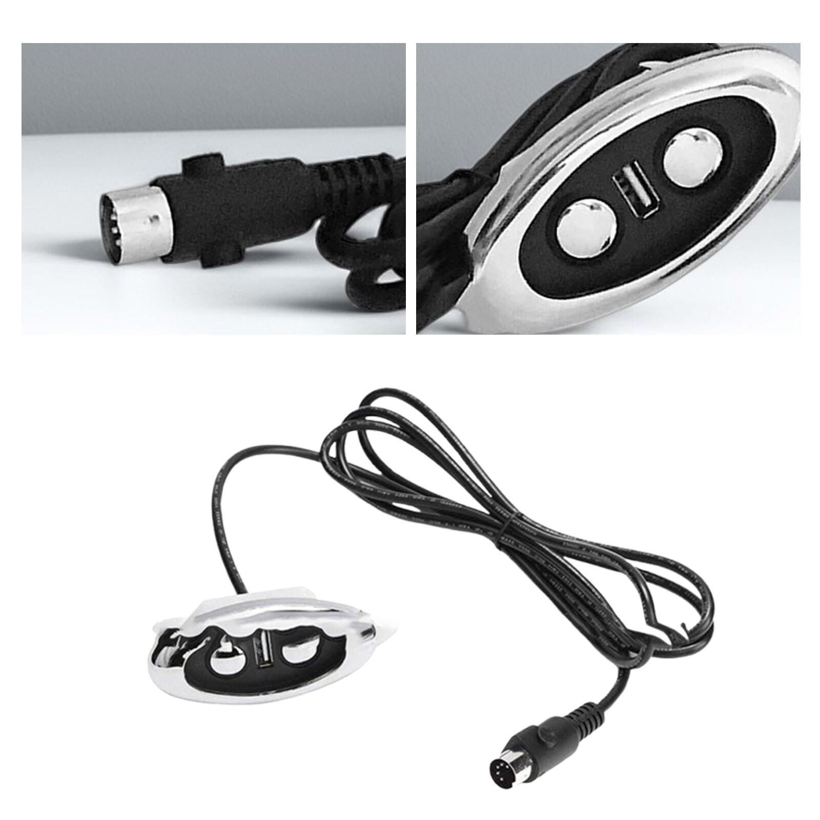 Mulin Electric Switch - MLSK14-C Button Power Recliner Switch + USB fGpu
