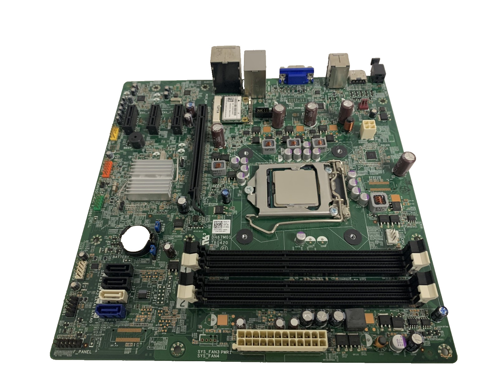 Dell XPS 8300 LGA1155 DDR3 mATX Motherboard 0Y2MRG w/ i7-2600 CPU