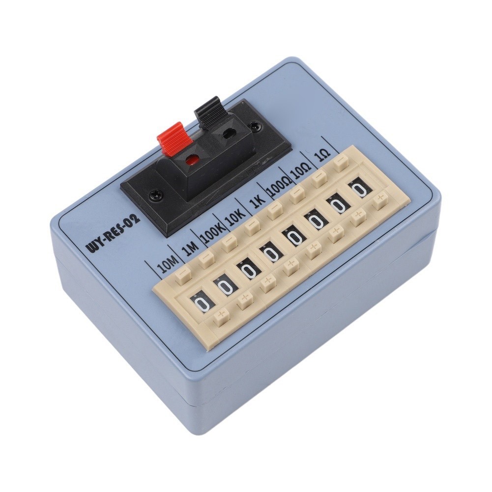WY-RES-01 8-Position Resistor Box for Educational Electronics Projects