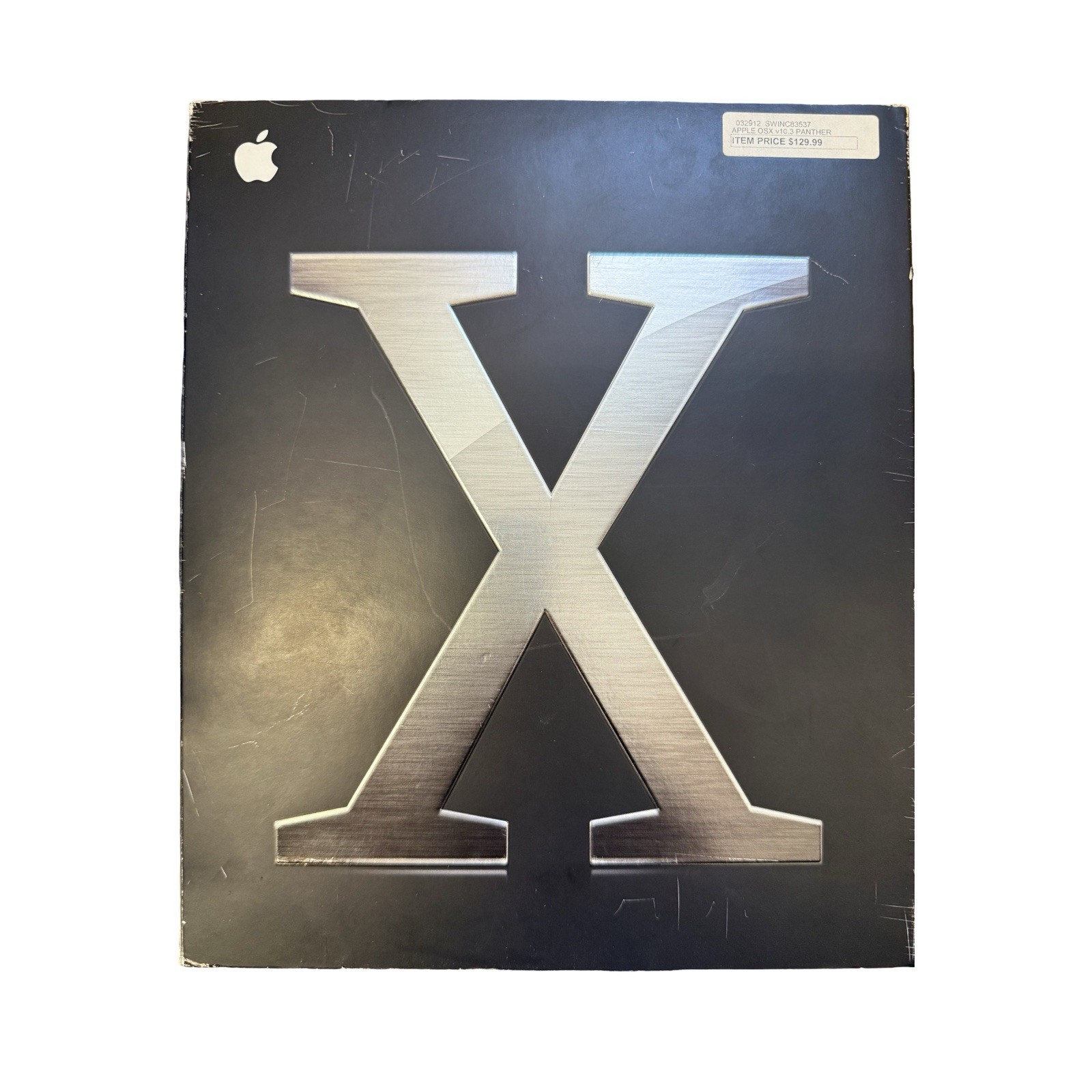 2003 Apple Mac OS X 10.3 Panther Retail Box Complete with CDs Manual & Code