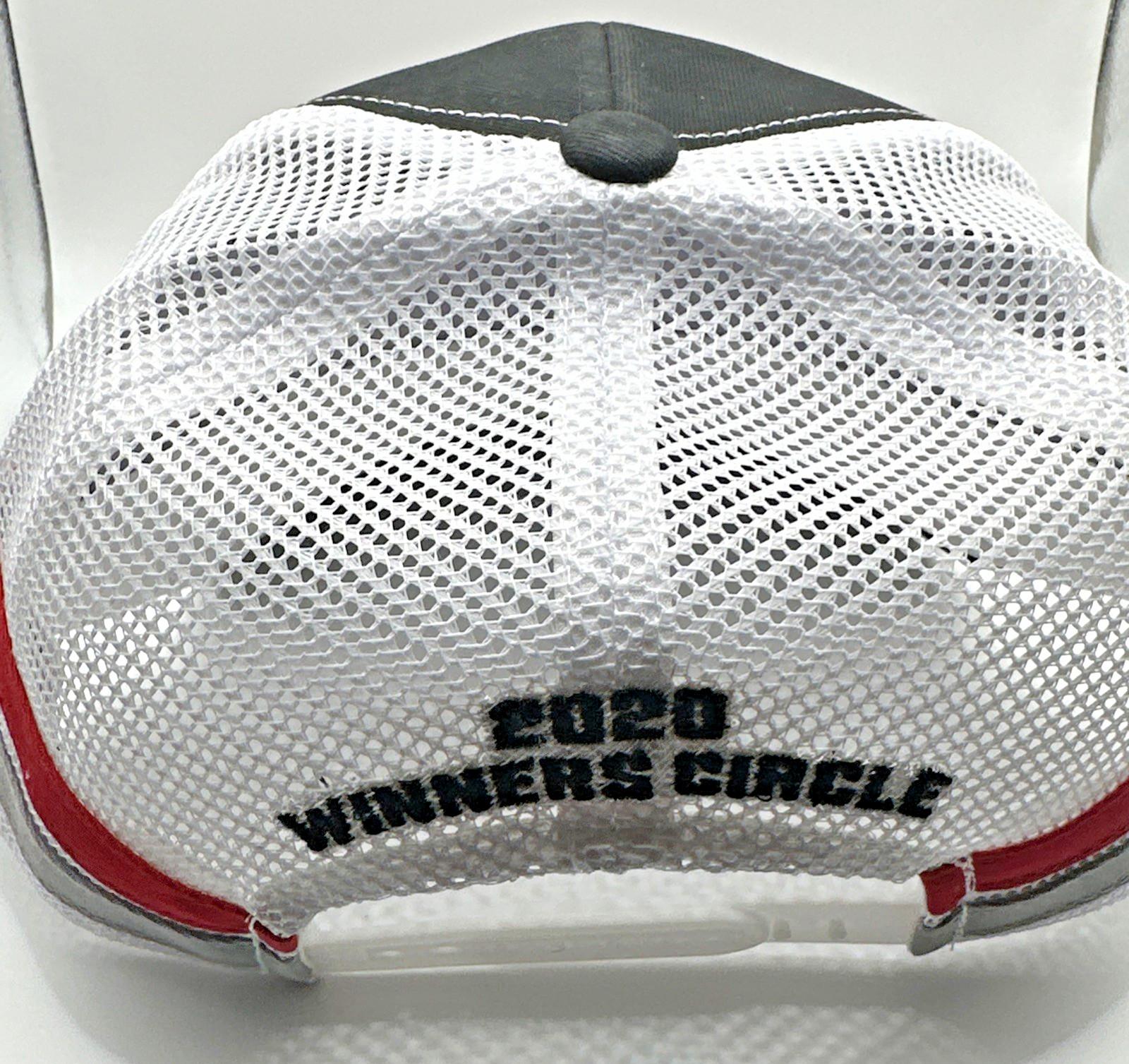 Toyota Racing TRD Hat Logo Striped Snapback Mesh Trucker Cap Black White Red New