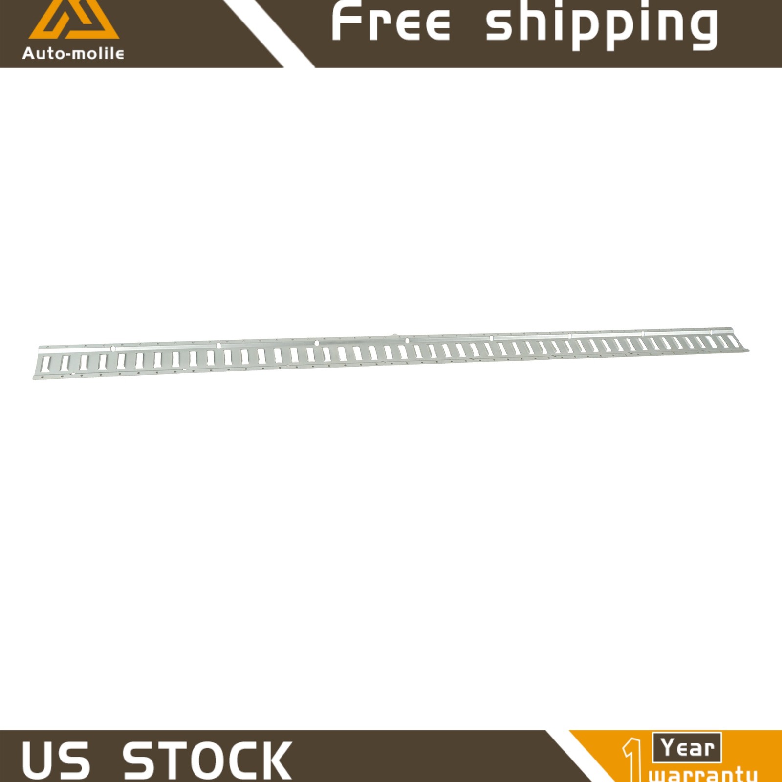 8 Pack Heavy Load E Track Tie Down Rail System 8' High Quality Horizontal Steel