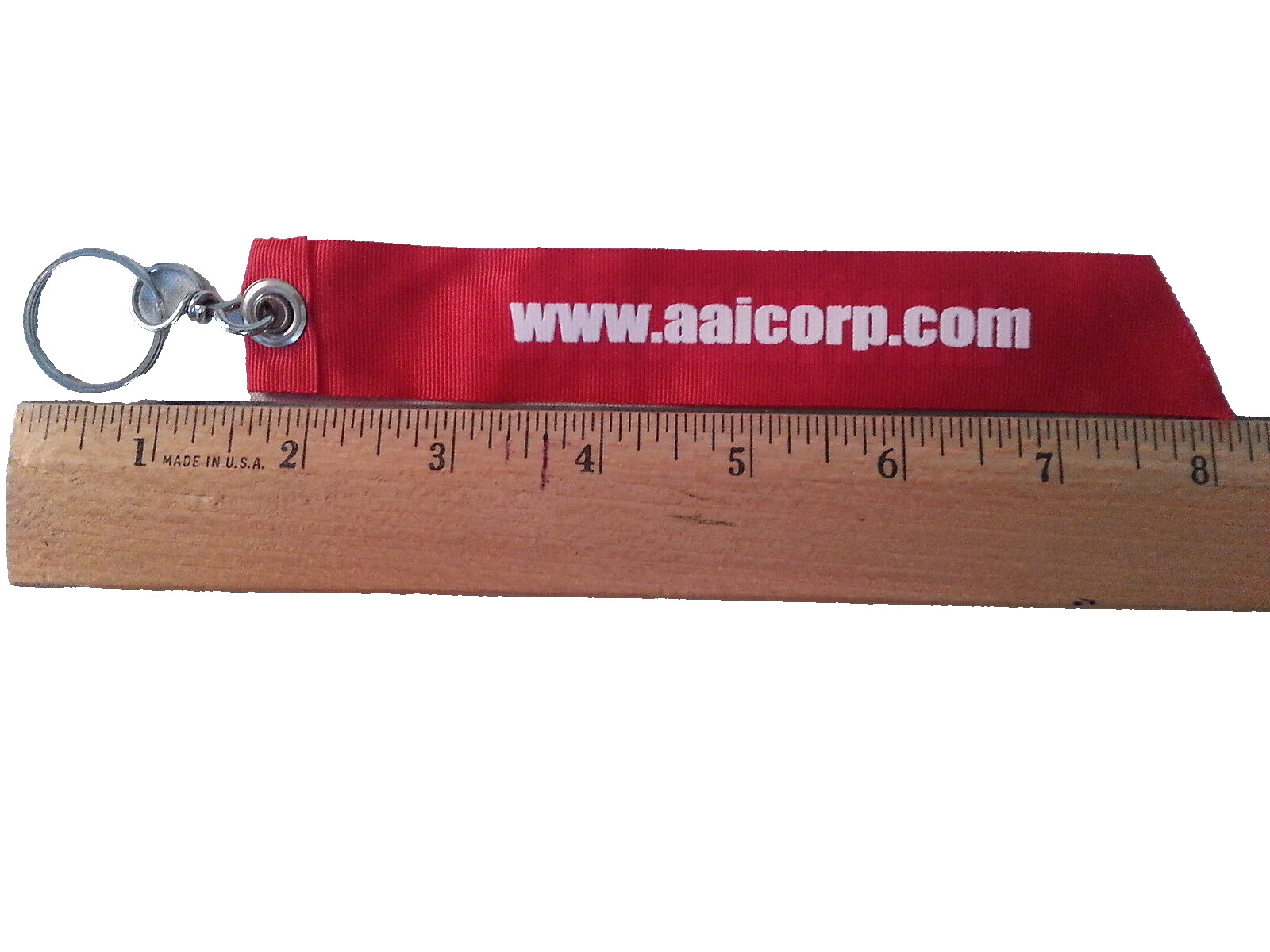 AAI CORPORATION Red Keychain Military / Style 2
