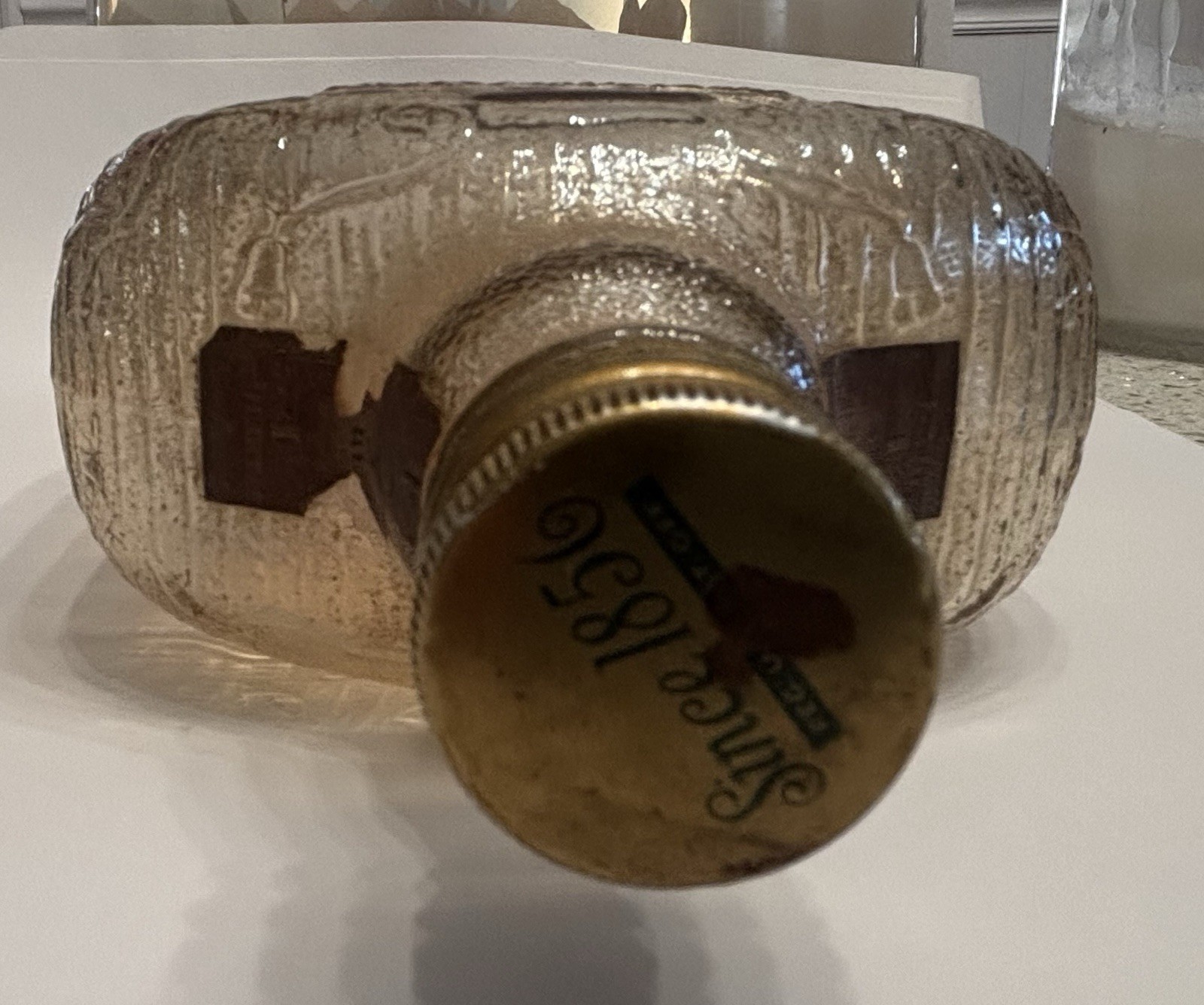 Golden Wedding 1 Quart Rye Bottle