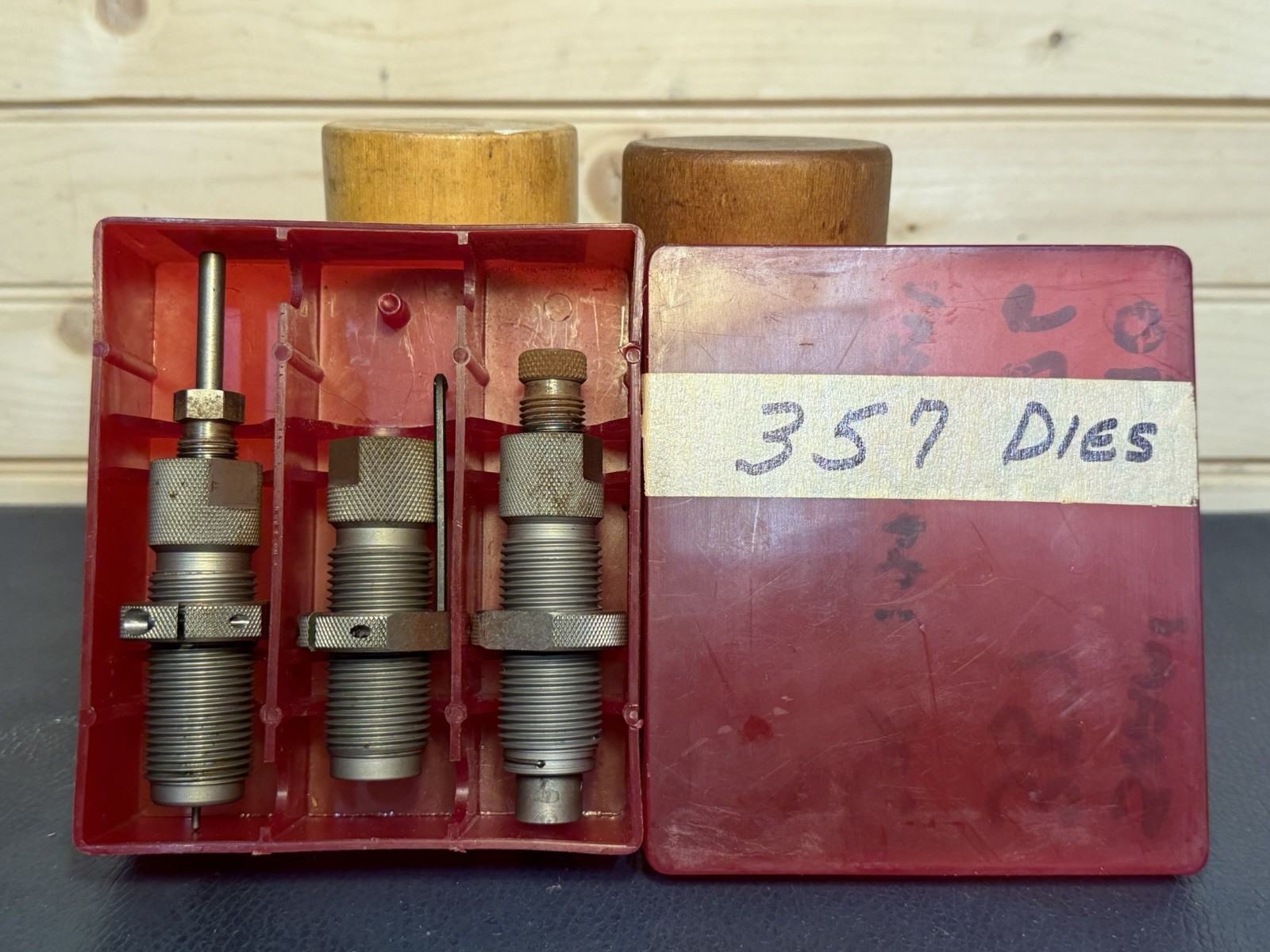 Hornady 3 Die Set #044527 .38/.357/.357 Max Titanium Nitride Reloading Dies