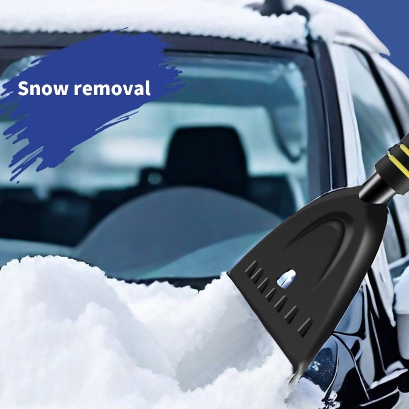 Universal Ice Scraper Ice Crusher Remover Windshield Wipe Scraper Snow Shovel