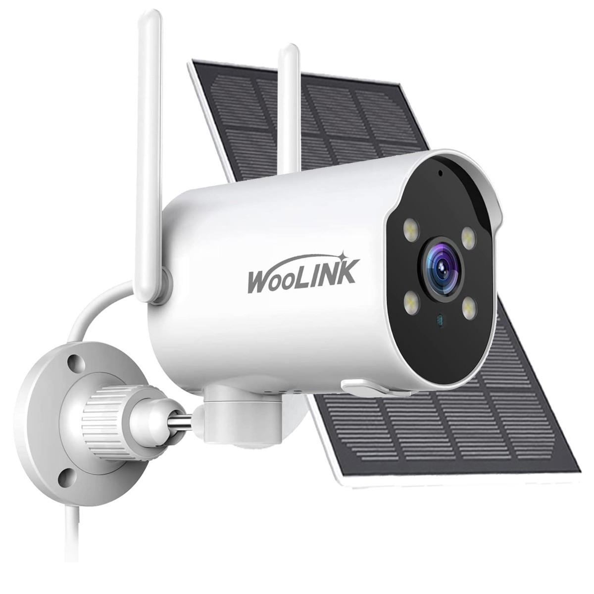 Solar Battery Powered Wireless Security Camera System WiFi Outdoor Home Security
