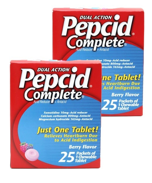 MED PEPCID COMPLETE TABLET 25CT (01953) – 2CT DISPLAY | FREE Shipping