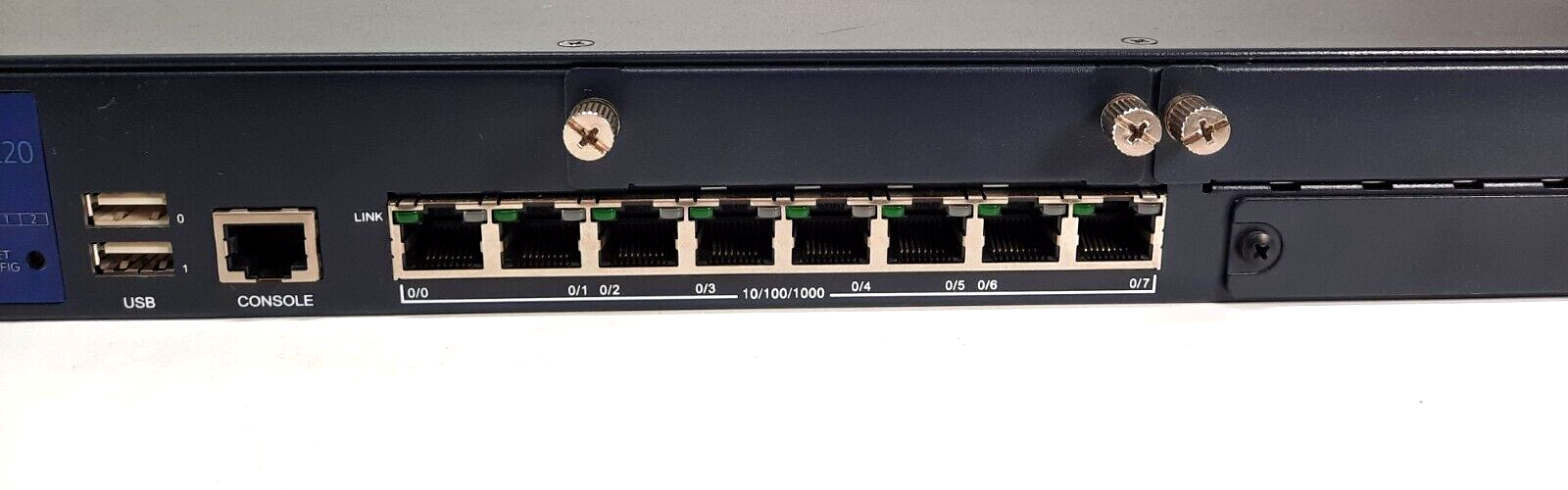 Juniper SRX220H2 Gateway w/ AC Adapter