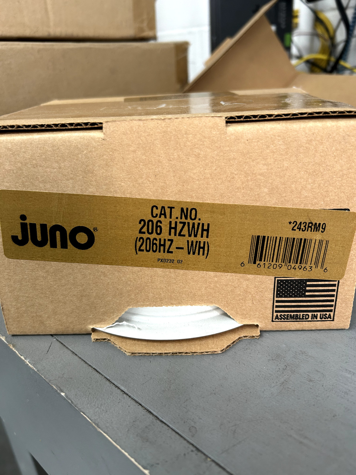 JUNO LIGHTING 5 '' TRIM 206HZ-WH