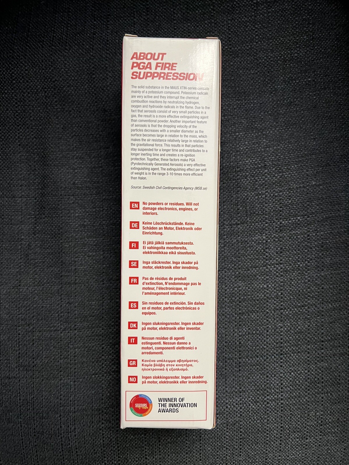 Maus Fire Suppressor - NEW