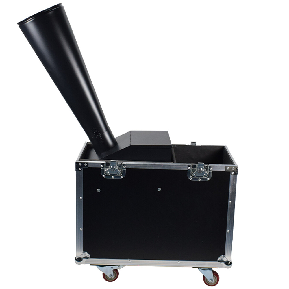 CO2 Confetti Machine with Flight Case Confetti Cannon Blaster Angle Adjusted