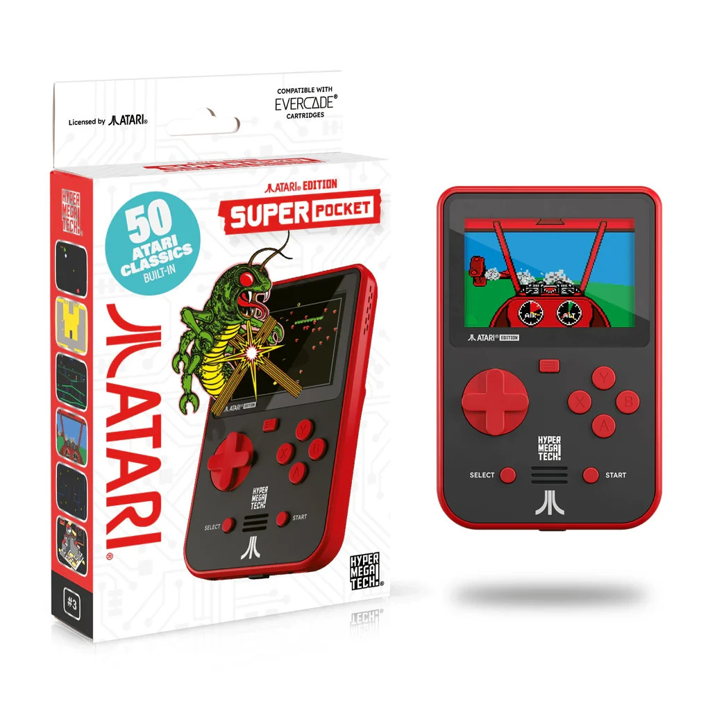 ATARI Super Pocket - Brand New - HYPER MEGA TECH