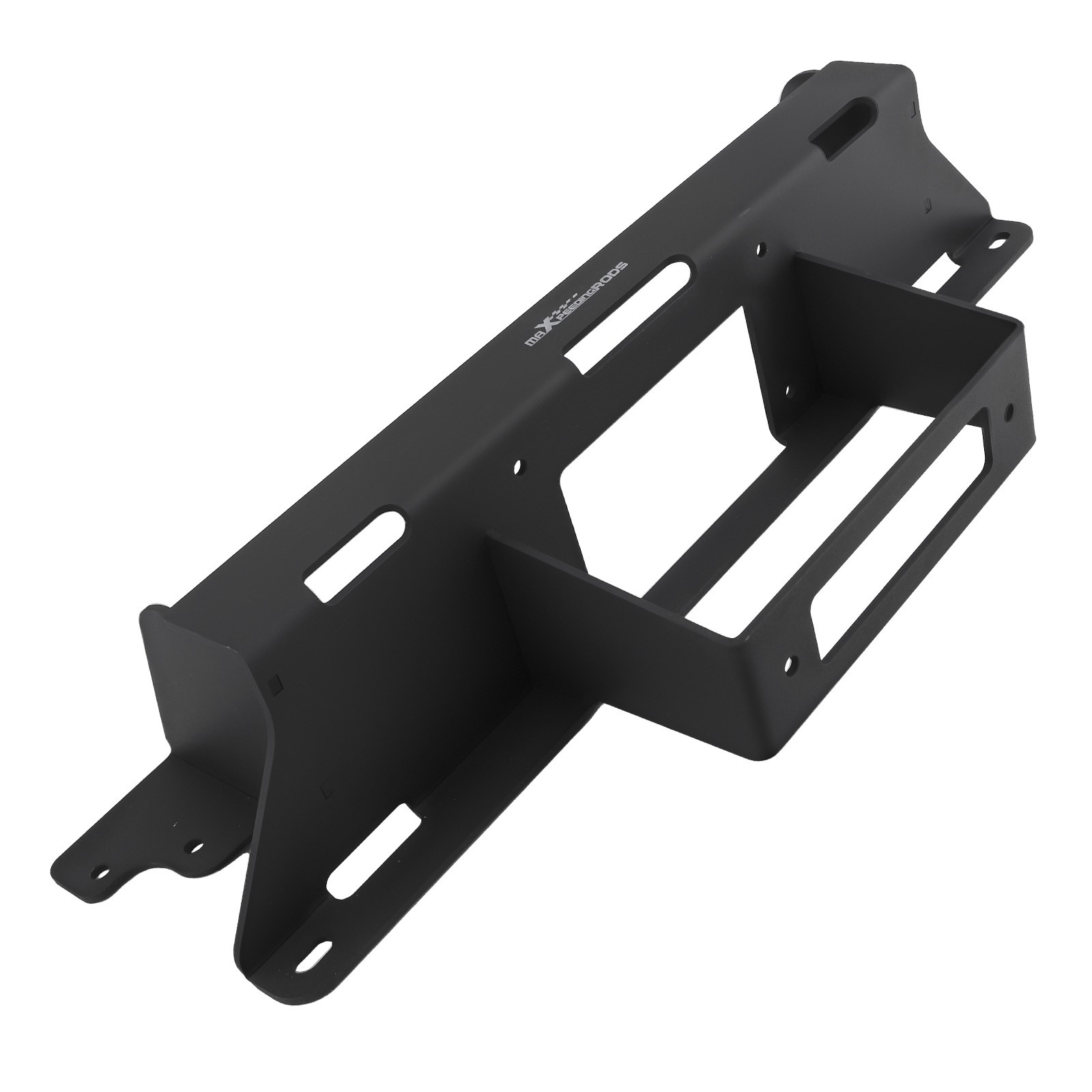 Black Winch Mounting Plate for GMC Sierra 1500 Silverado 1999-2007