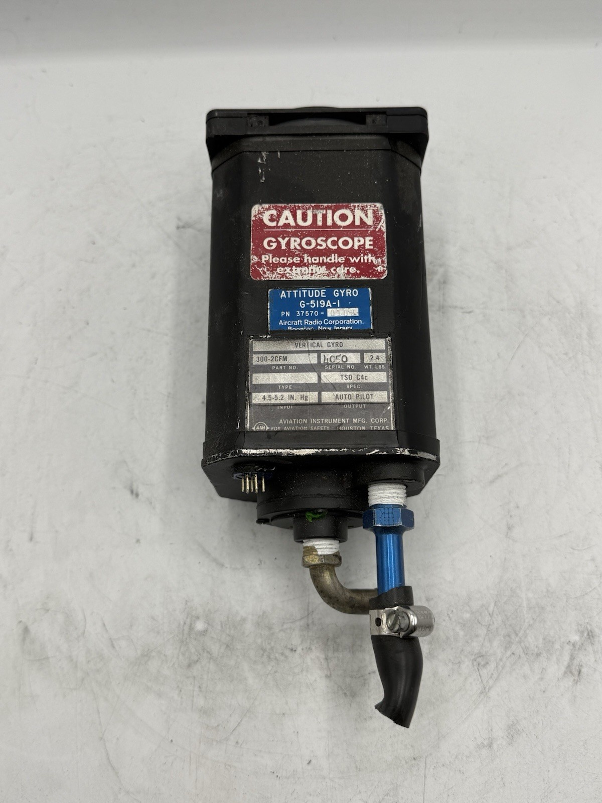 AIM 300-2CFM AUTO PILOT VERTICAL GYRO ADI