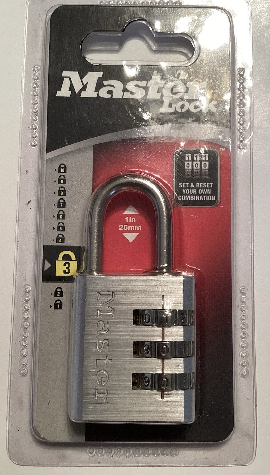 Master Lock 630D Combination Padlock