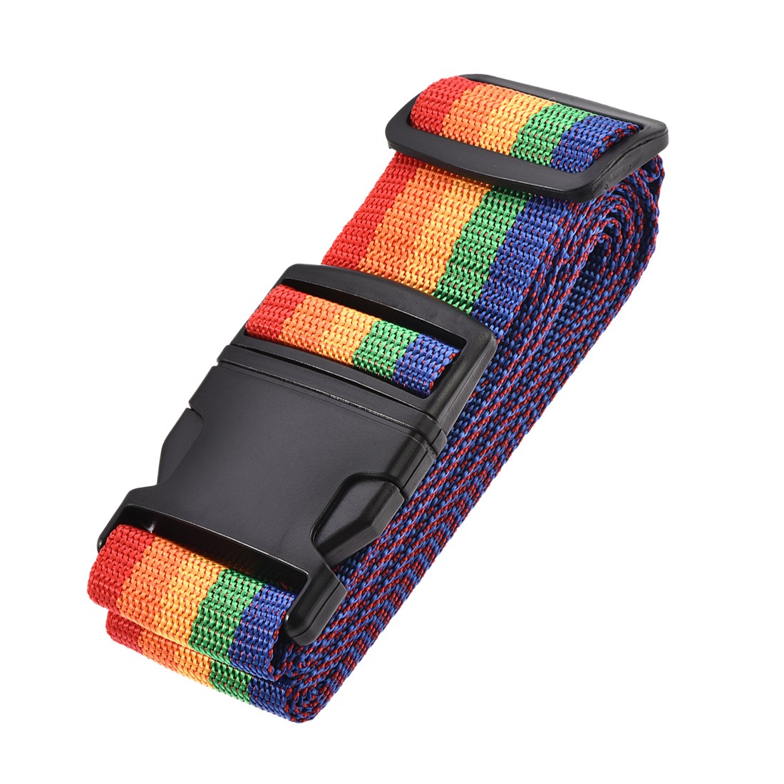 Luggage Strap Suitcase Belt with Buckle 2Mx5cm Travel Bag Packing, Multi Color