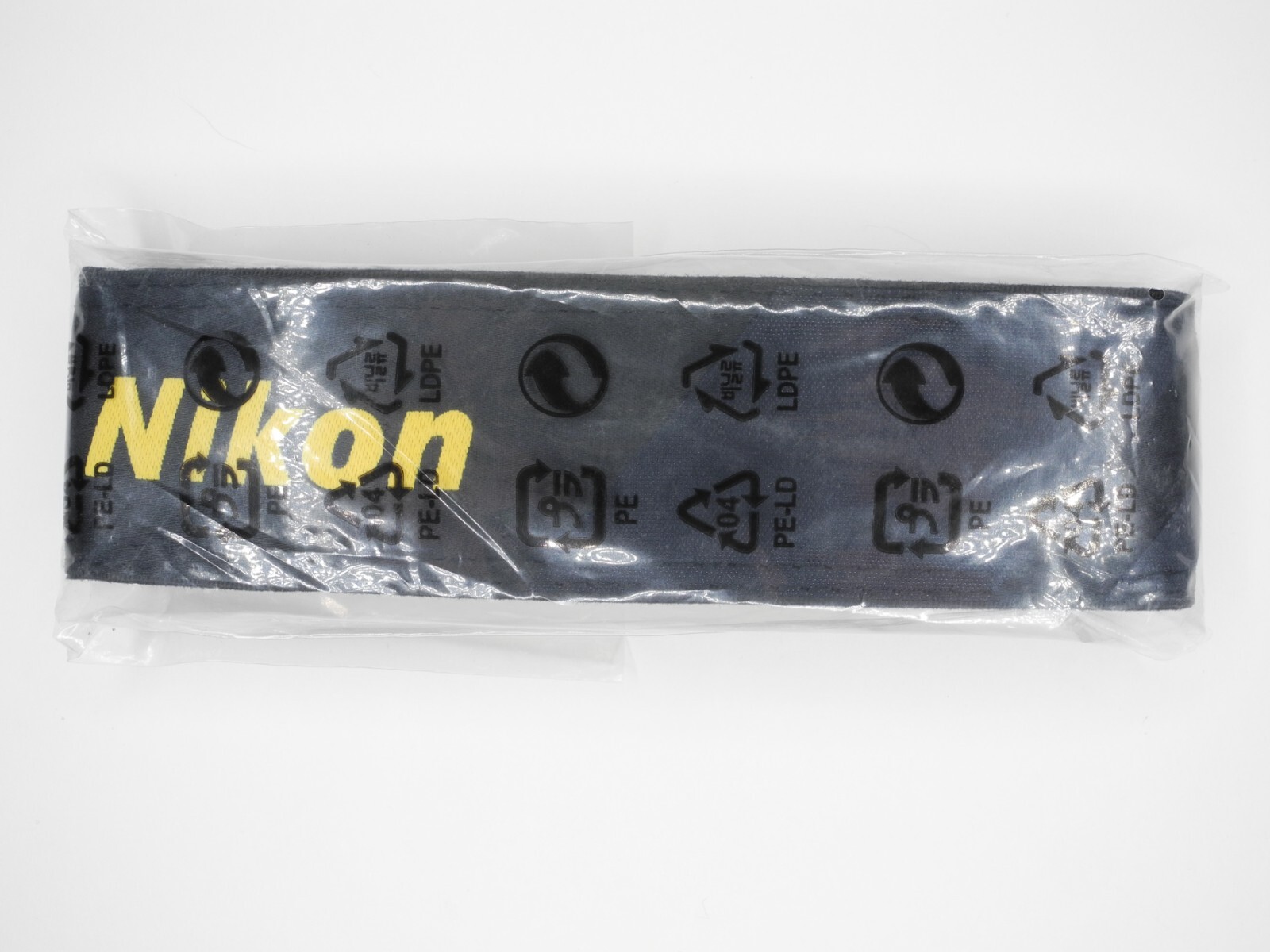 NEW Nikon AN-DC28 1 5/8" Black / Yellow Camera Neck Strap For Z / SLR / DSLR