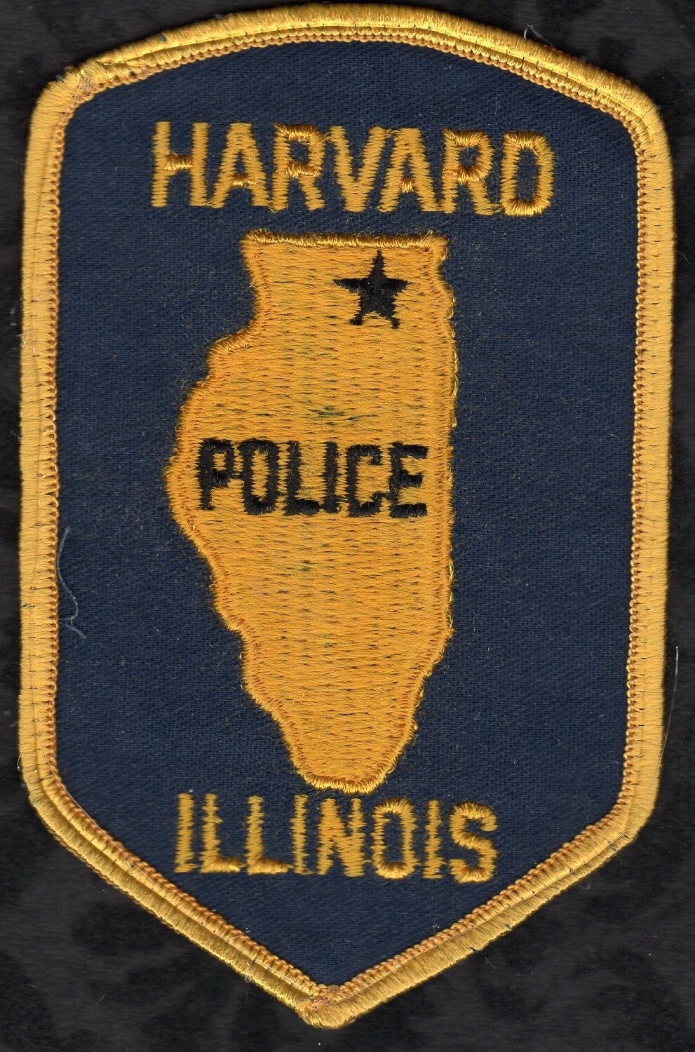 Harvard Illinois Police Shoulder Patch