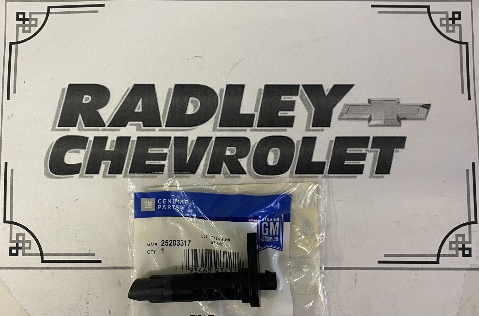 NEW GM OEM 16-23 CRUZE ELECTRICAL IGNITION SYSTEM- CRANKSHAFT SENSOR 25203317
