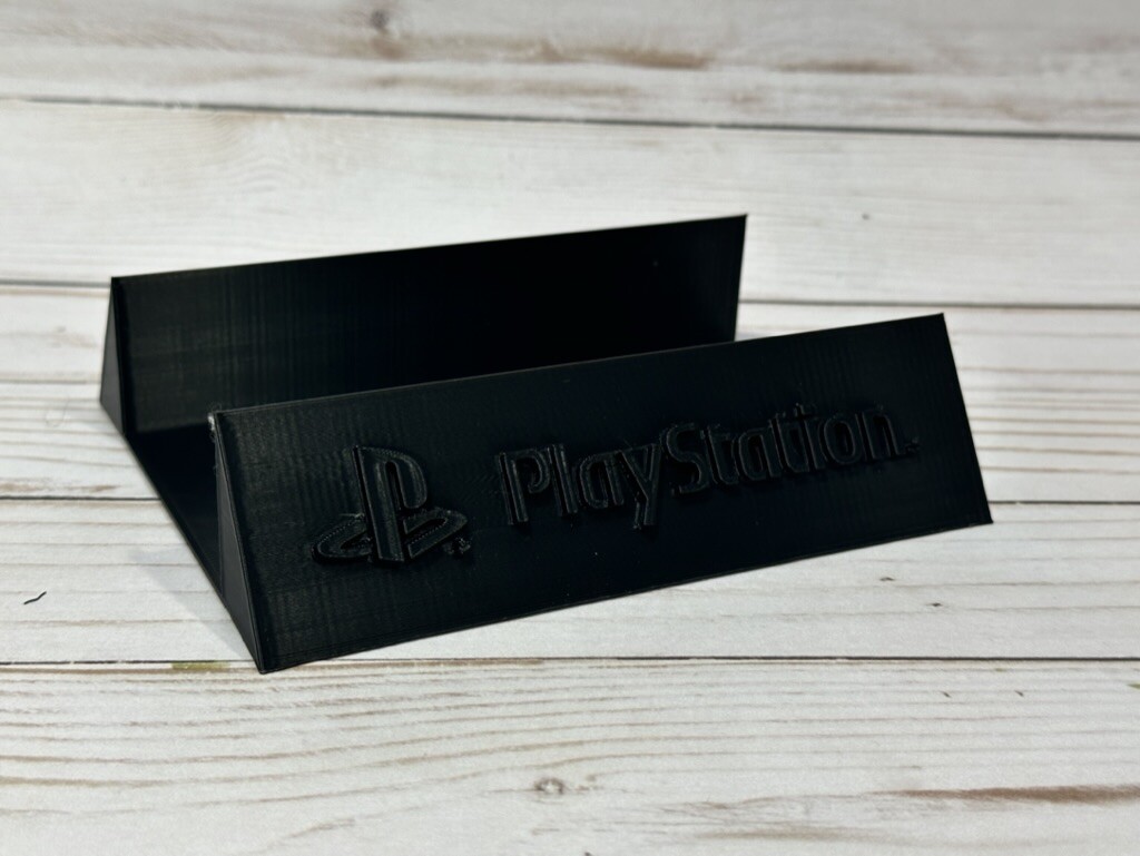 Sony PlayStation 2 Fat Vertical Stand Original PS2 Console Display Case Desk