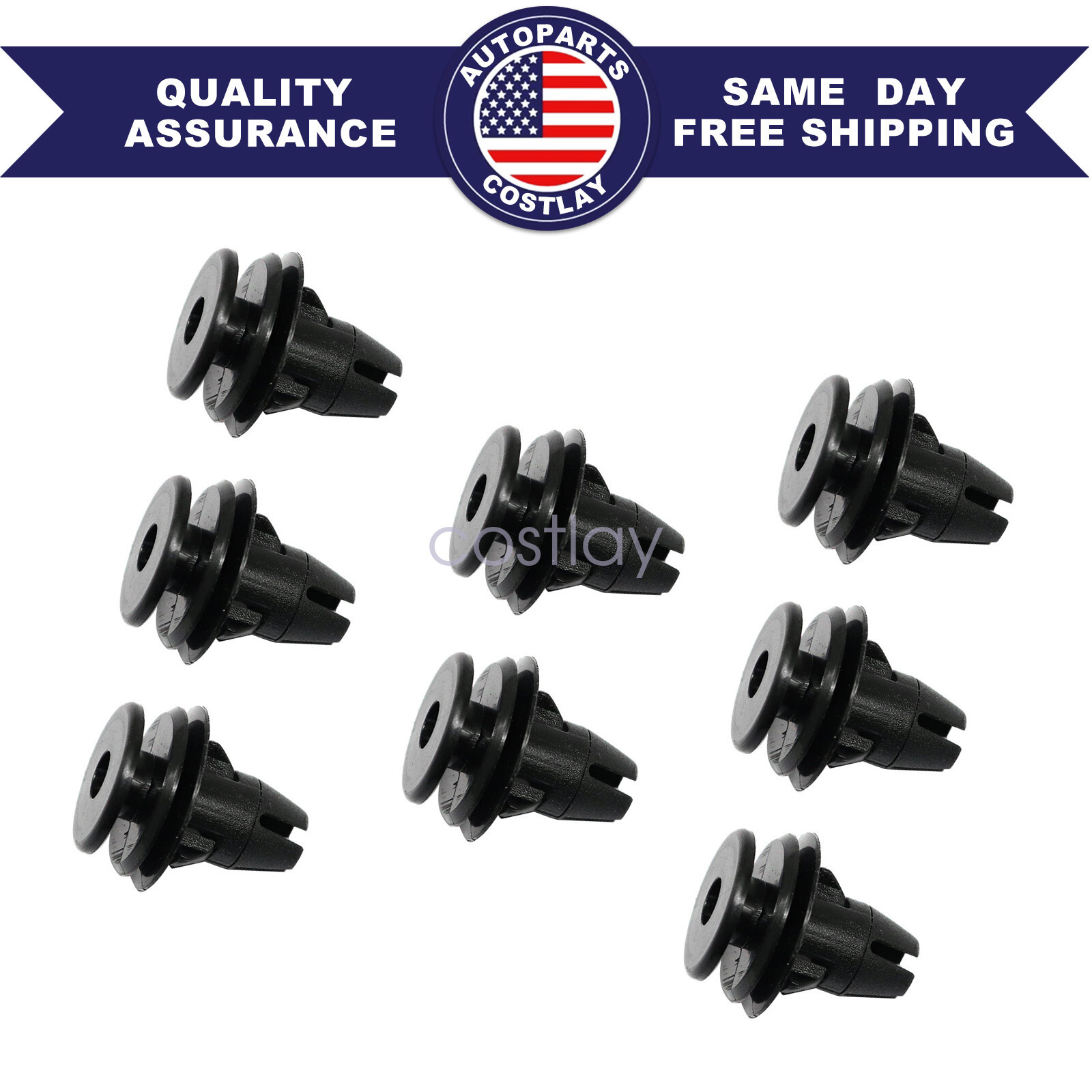 8X New TAIL LIGHT RETAINERS Fit 2007-2022 DODGE RAM 1500 2500 3500 4500
