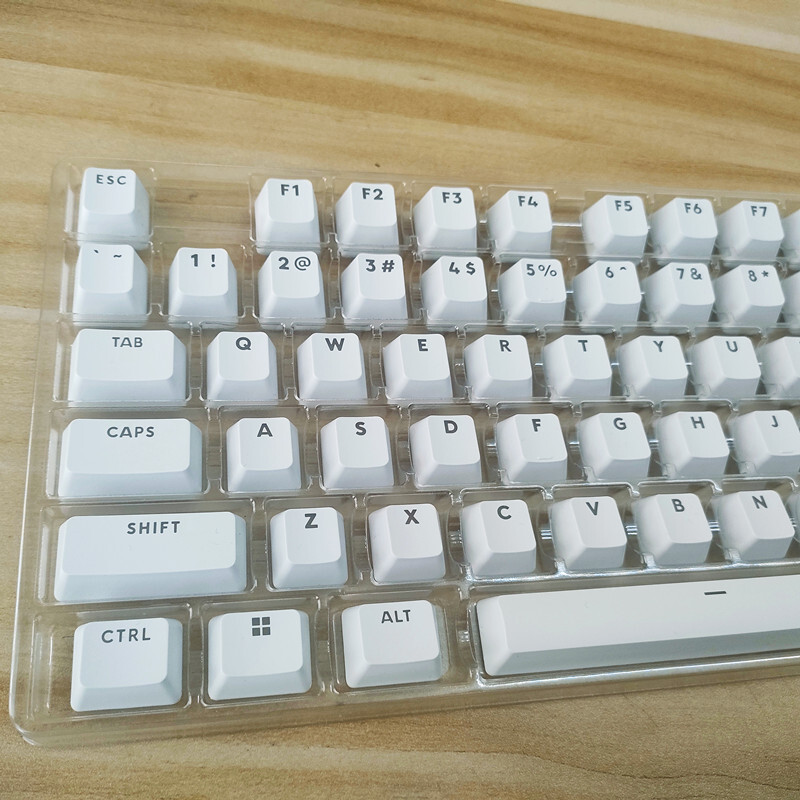 White Replacement keycap for Logitech G715 G713 Wireless Mechanical Keyboard