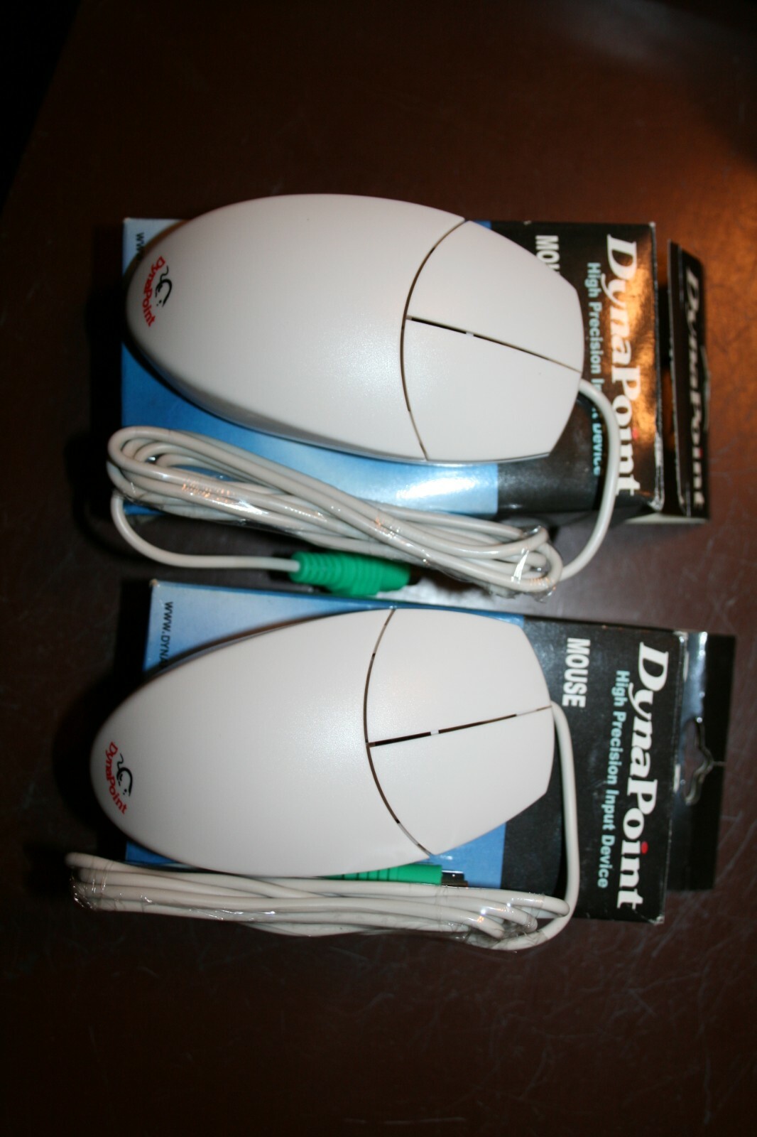 Vintage Dyna Point High Precision Mouse 2PACK NEW in BOX FREE SHIPPING in USA