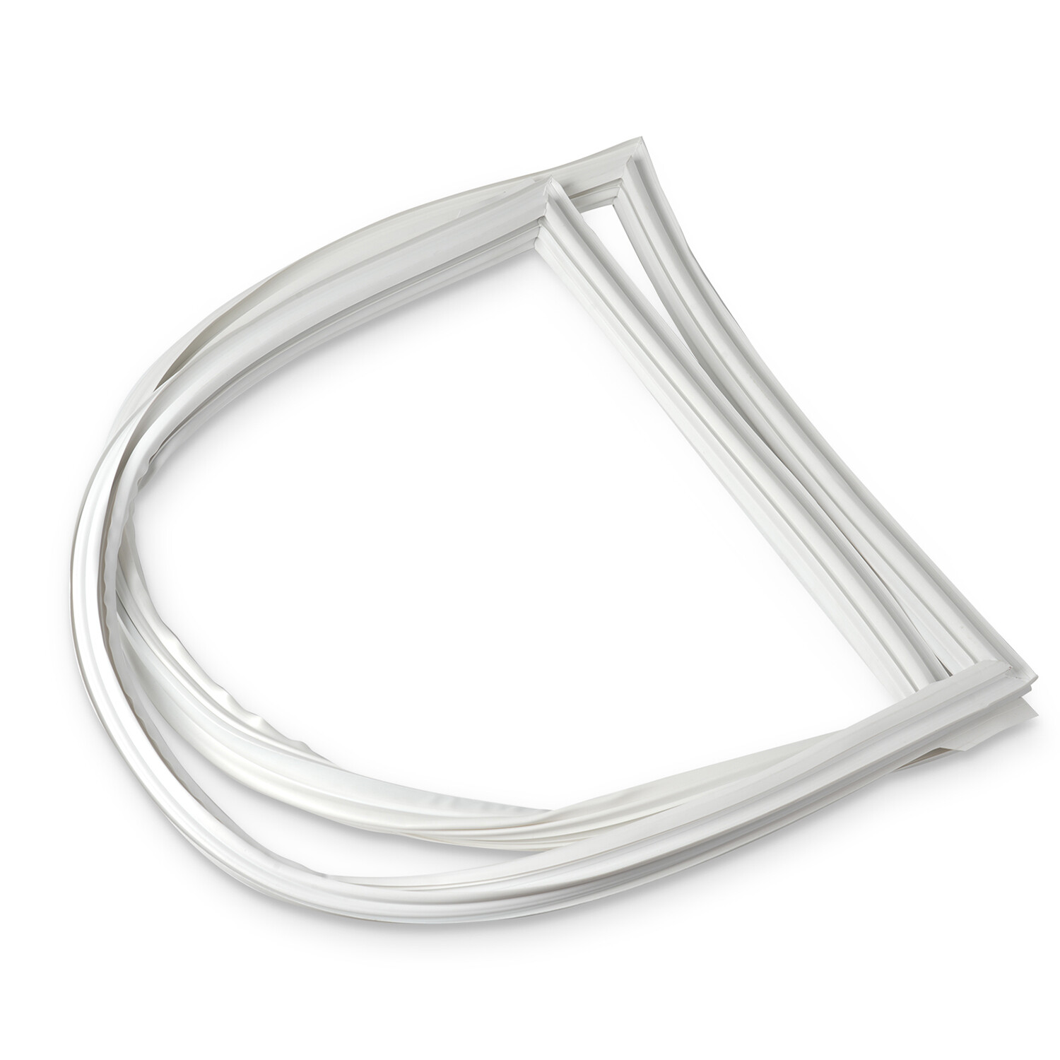 New W10830189 Refrigerator French Door Gasket (White) for Whirlpool