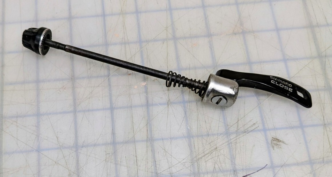 Shimano Front Wheel Hub QR Quick Release Skewer MTB Bike 100 mm