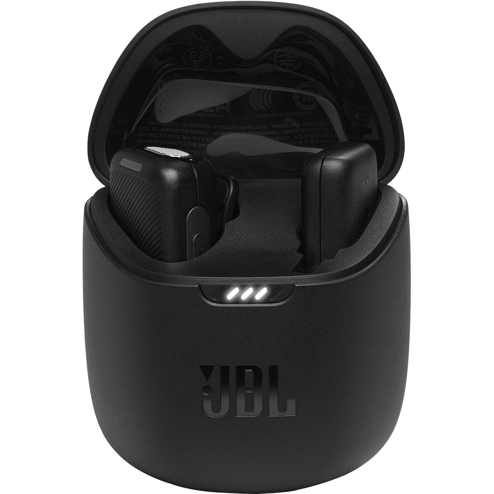 JBL Quantum Stream Wireless Clip-On USB-C Microphone System