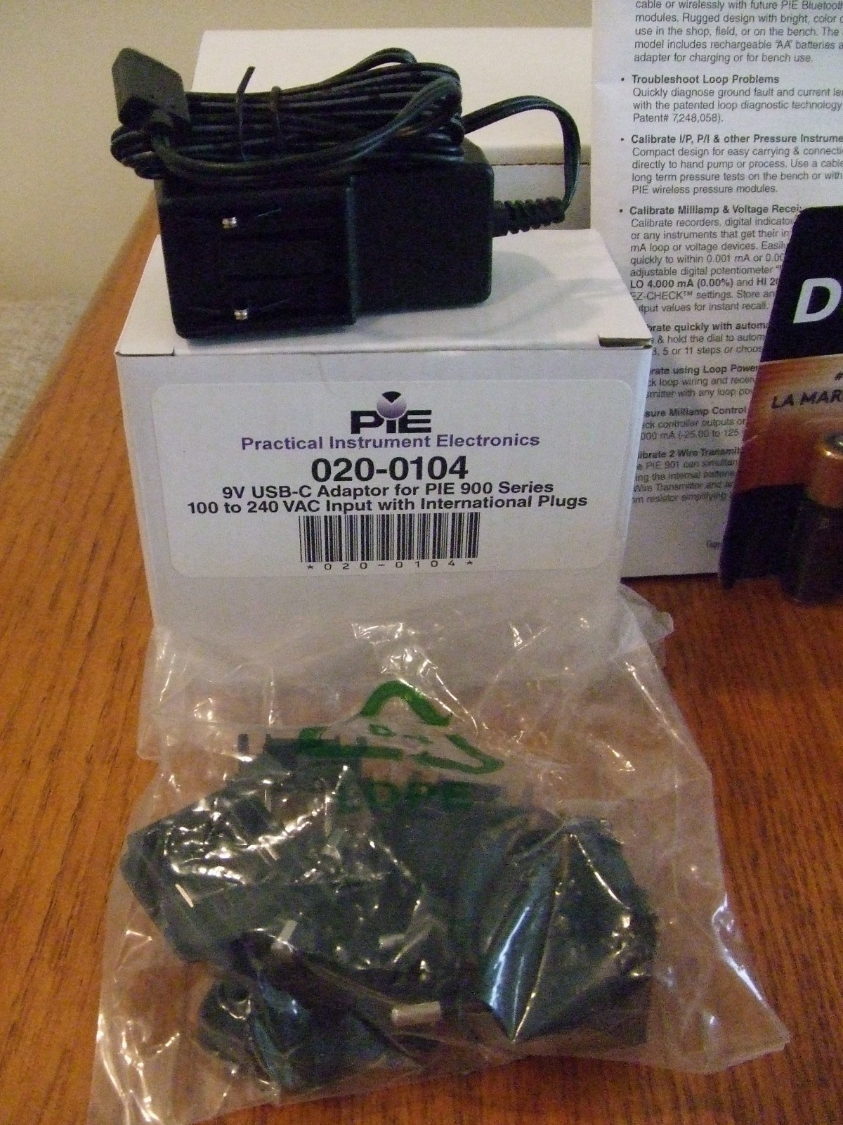 PIE Piecal 901, 4-20 mA Loop Calibrator NEW