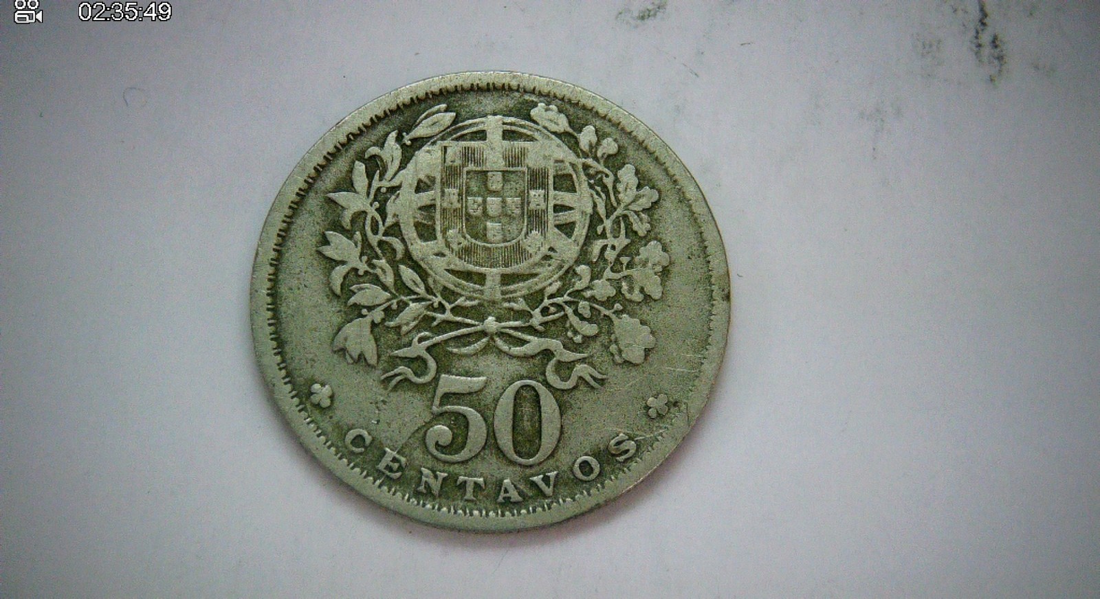 Portugal 1951 50 Centavos Portuguese Republic (female head) 50 Centavos Coin
