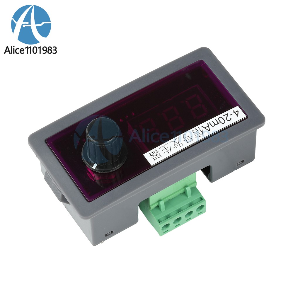 DC 12V/24V 4-20mA Signal Source Signal Generator With Polarity Protection Case