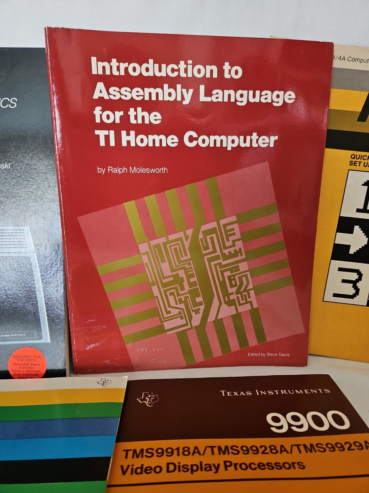 Vintage Texas Instruments Home Computer Binder Manual PHP1270