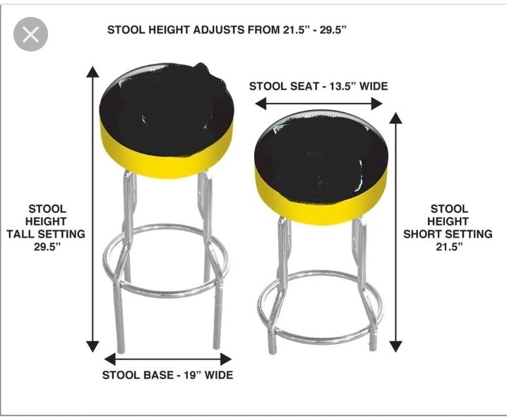 Golden Tee Arcade Stool by Arcade1UP (A1UP)