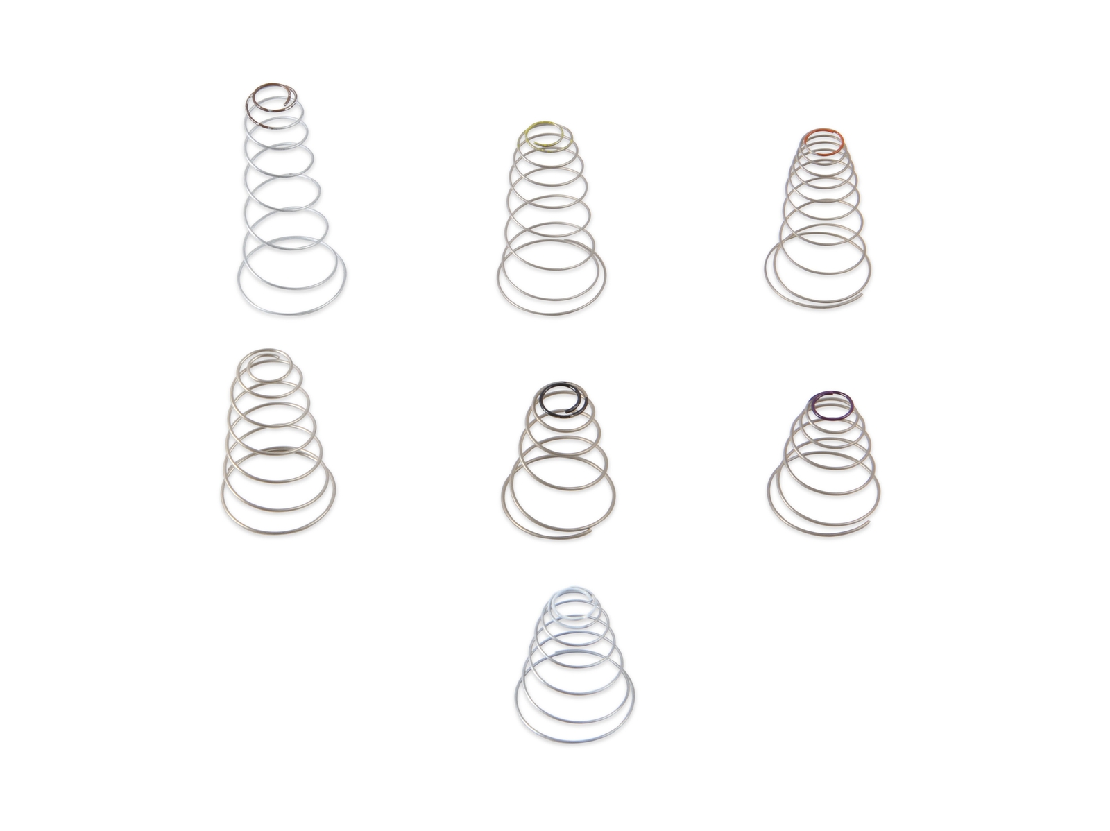 Holley 20-13 Vacuum Secondary Diaphragm Spring Tuning Kit Color Coded Set of 7