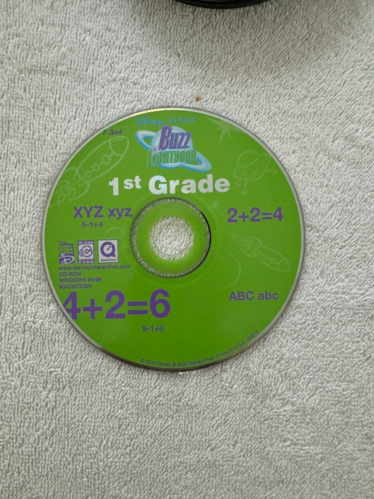Disney's Buzz Lightyear: 1st Grade 2000 - Windows 95/98/Mac