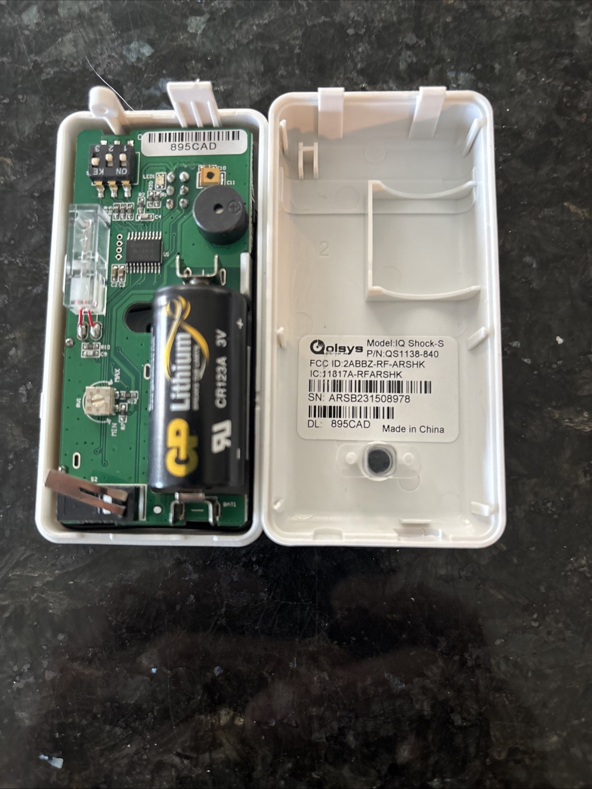 Qolsys QS1128-840 IQ Shock Sensor