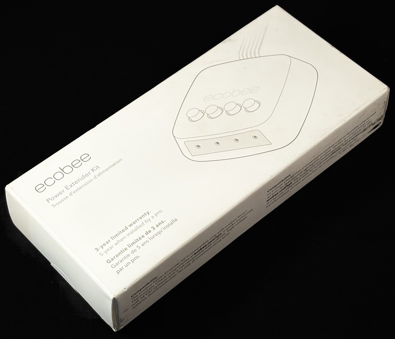 ecobee Power Extender Kit C-Wire Adapter - Made for ecobee Brand New Sealed!
