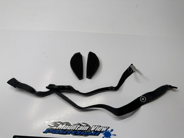 NEW V-Force Grill  Replacement Foam Ear Kit & Chin Strap - Black Ori Grill