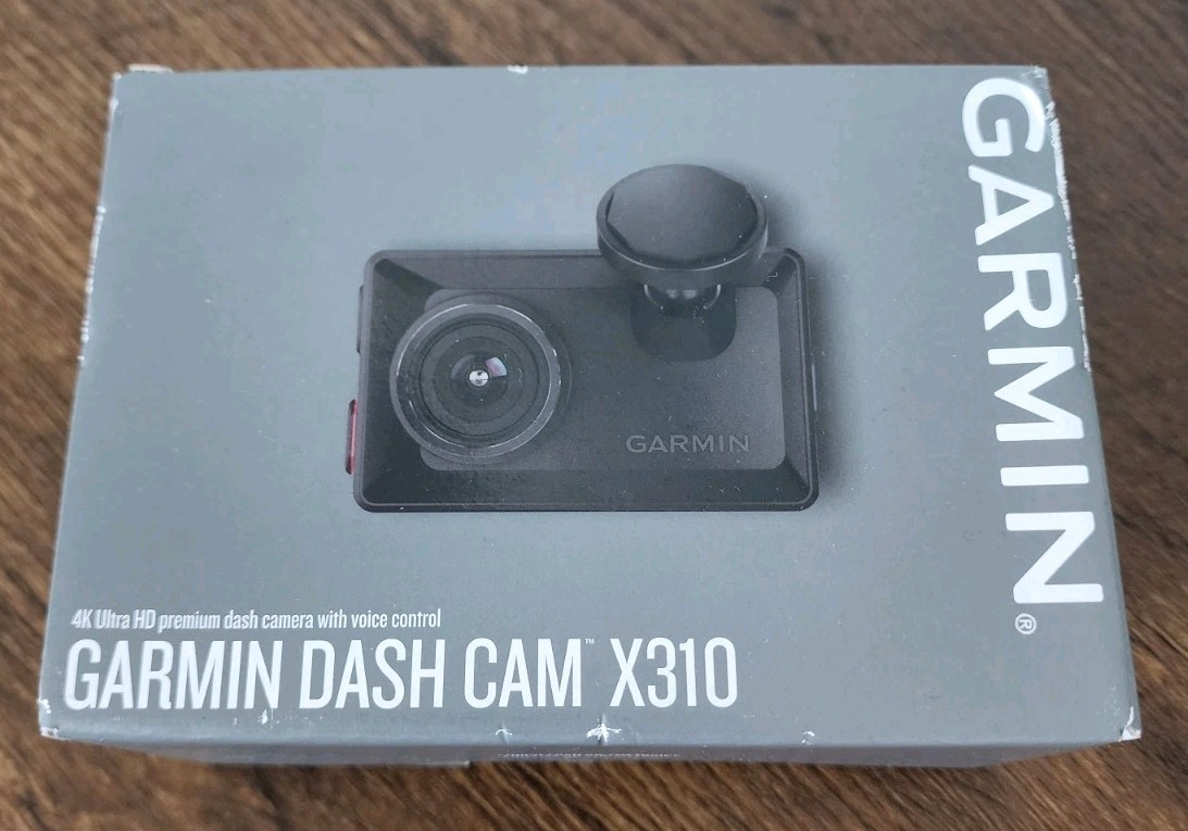 Garmin Dash Cam X310 with 4K Video and 140 Degree Field of View 010-02860-00