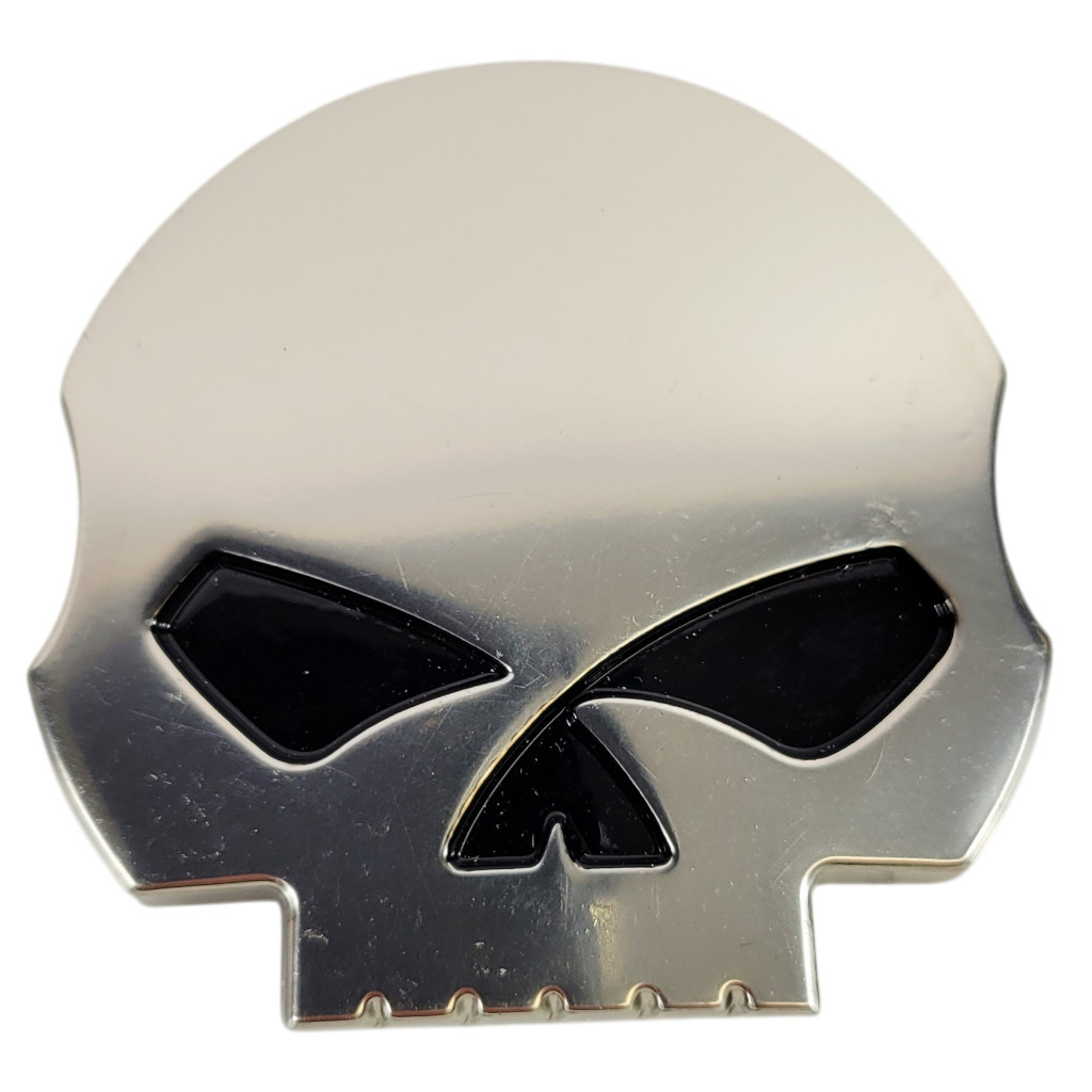 OEM Harley Davidson Willie G Skull Medallion Emblem CVO Road Glide 14100228