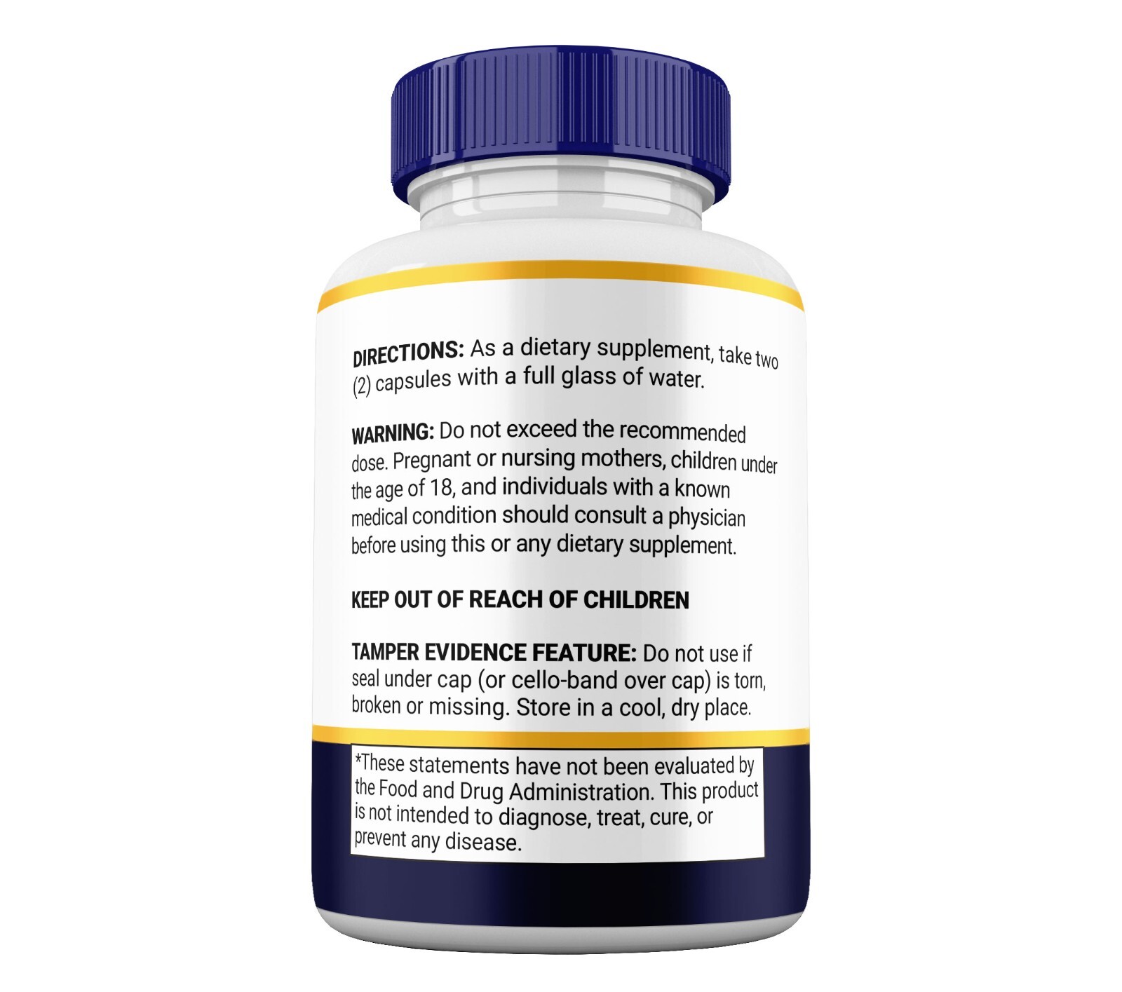 Brain Defender Capsules, Maximum Strength Pills Cognitive and Brain (1 Pack)