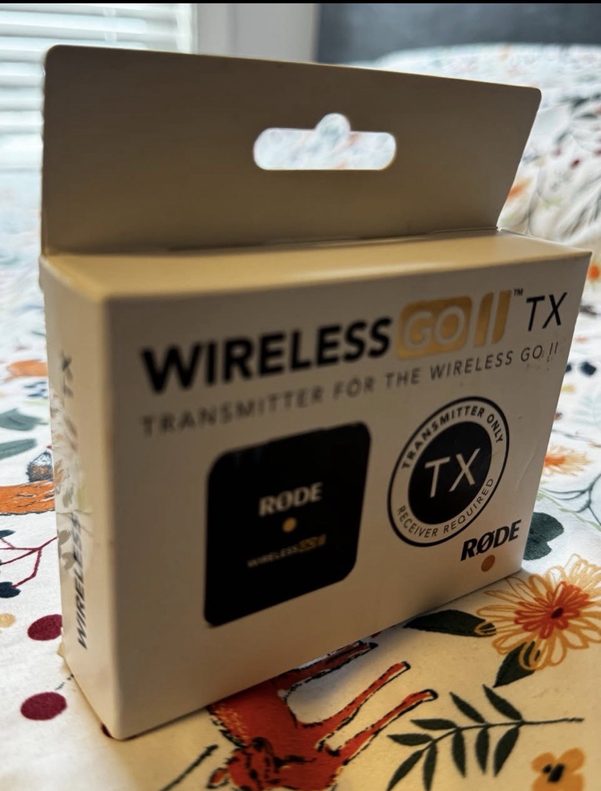 RØDE Wireless GO II TX Clip-On Digital Transmitter USB-C On-Board Recording