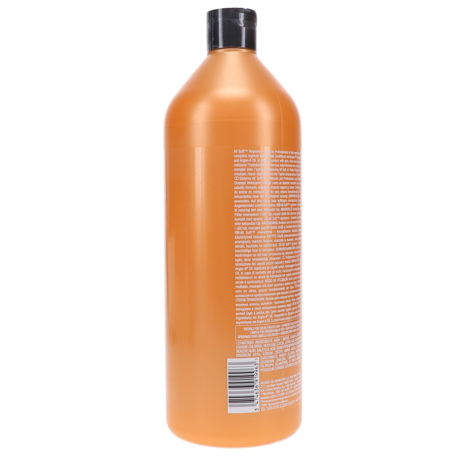 Redken All Soft Shampoo 33.8 oz