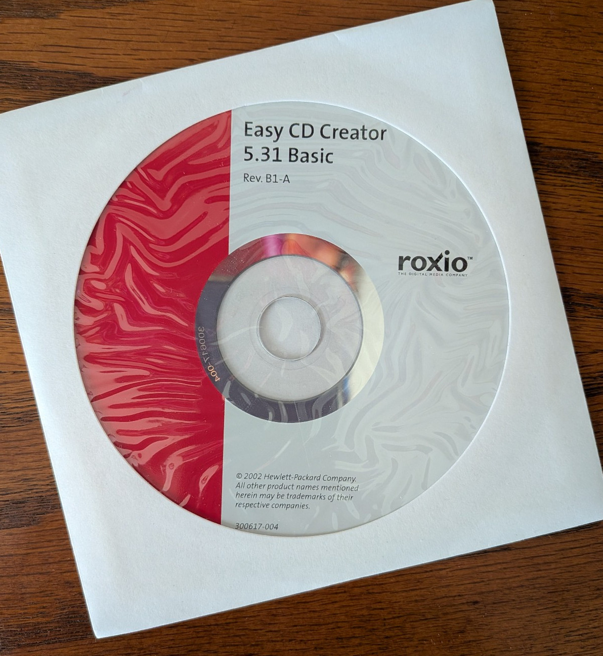 Roxio Easy CD Creator 5.31 Basic (2002) sealed w/serial # and key