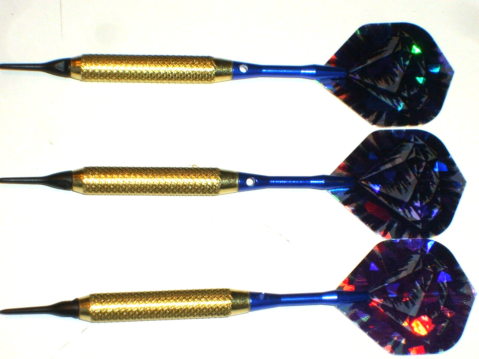 Soft Tip Darts, 18 Gram Brass with Aluminum Shafts, New #917
