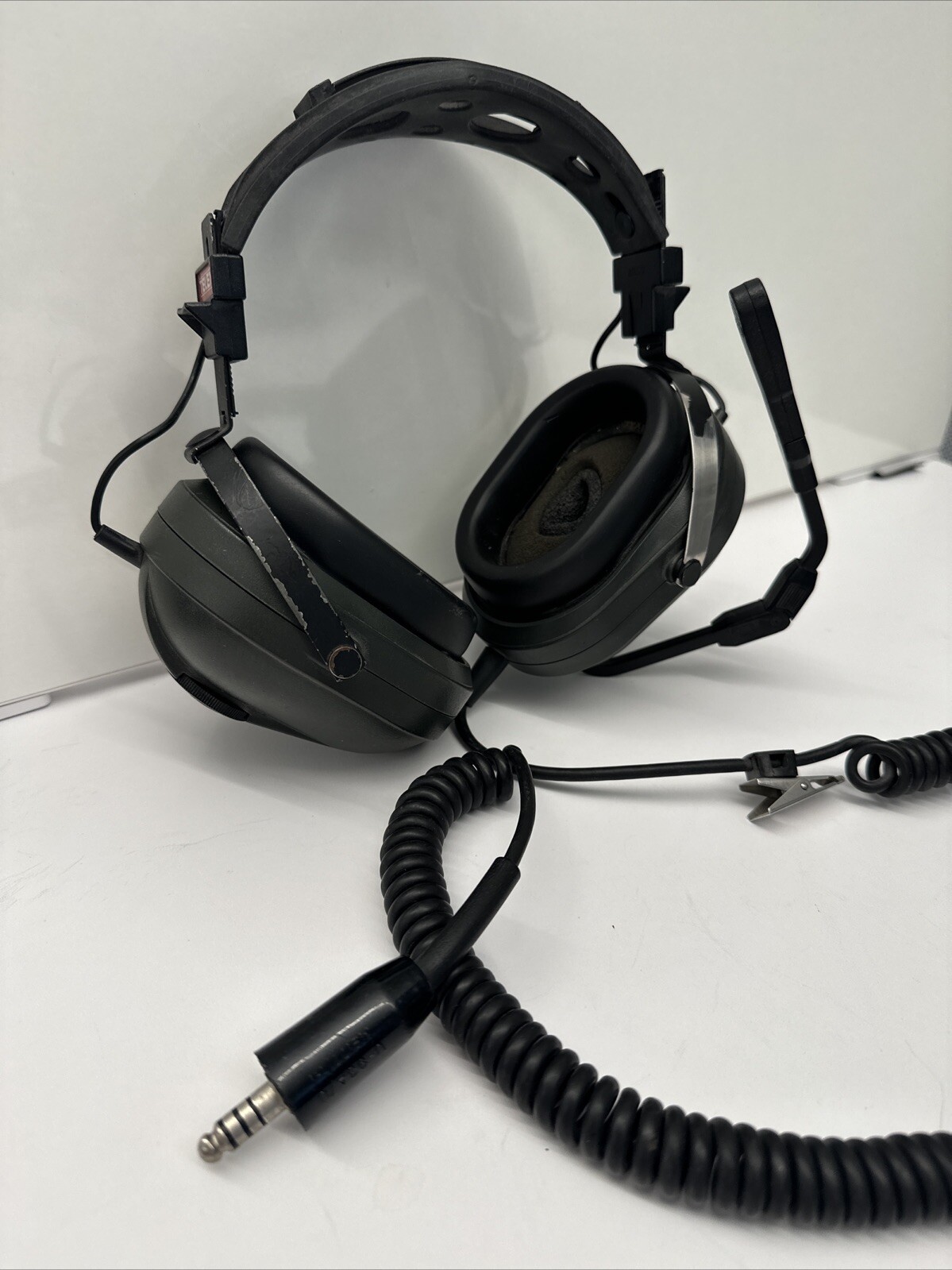 TELEX ProAir 2000HE  headset P/N 70470-001 Made in USA 1988 Vintage